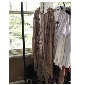 Light Brown Lace Jacket
